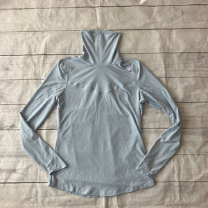 Womens Title Nine Command Turtleneck Blue Size Medium